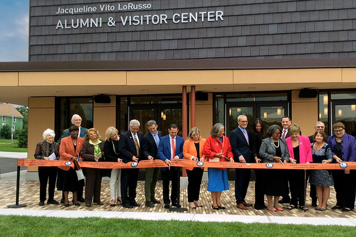 Ribbon Cutting at Buffalo State’s New Alumni and Visitor Center