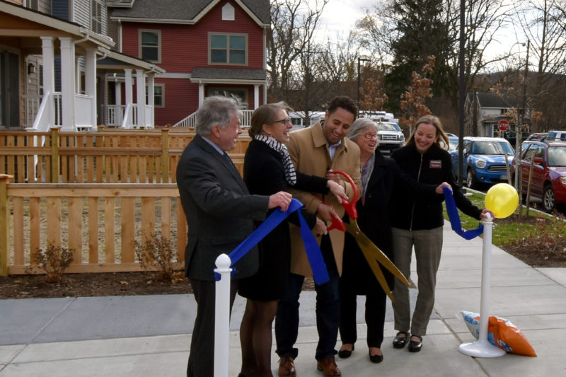 Ribbon Cutting at 210 Hancock Street