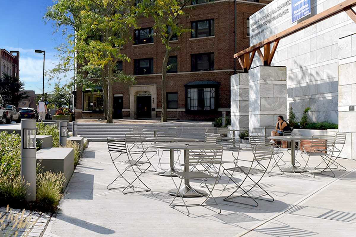 TWMLA’s Schwartz Center Plaza Project Wins Upstate New York ASLA Merit Award