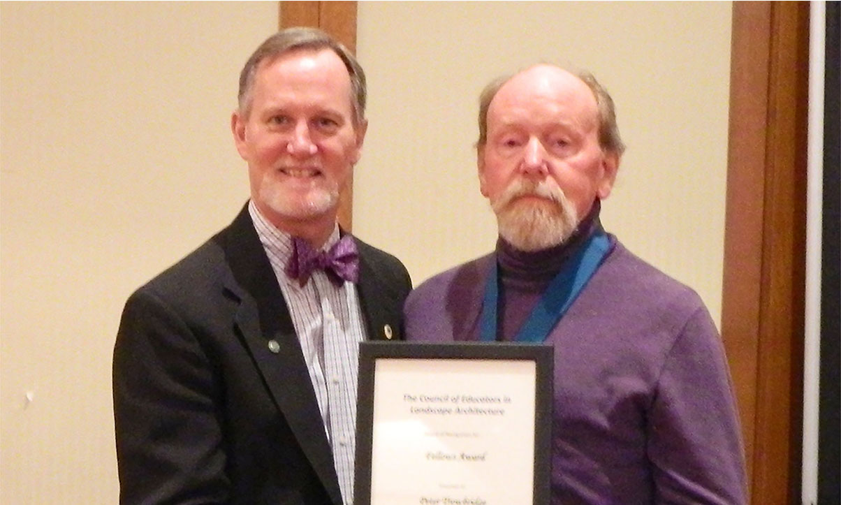 Peter Trowbridge Council of Educators in Landscape Architecture