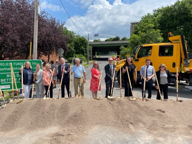 State and Local Officials break ground on transformational I-81 Viaduct project in Syracuse, NY